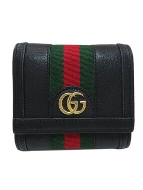 Gucci Ophidia Bifold Wallet Leather